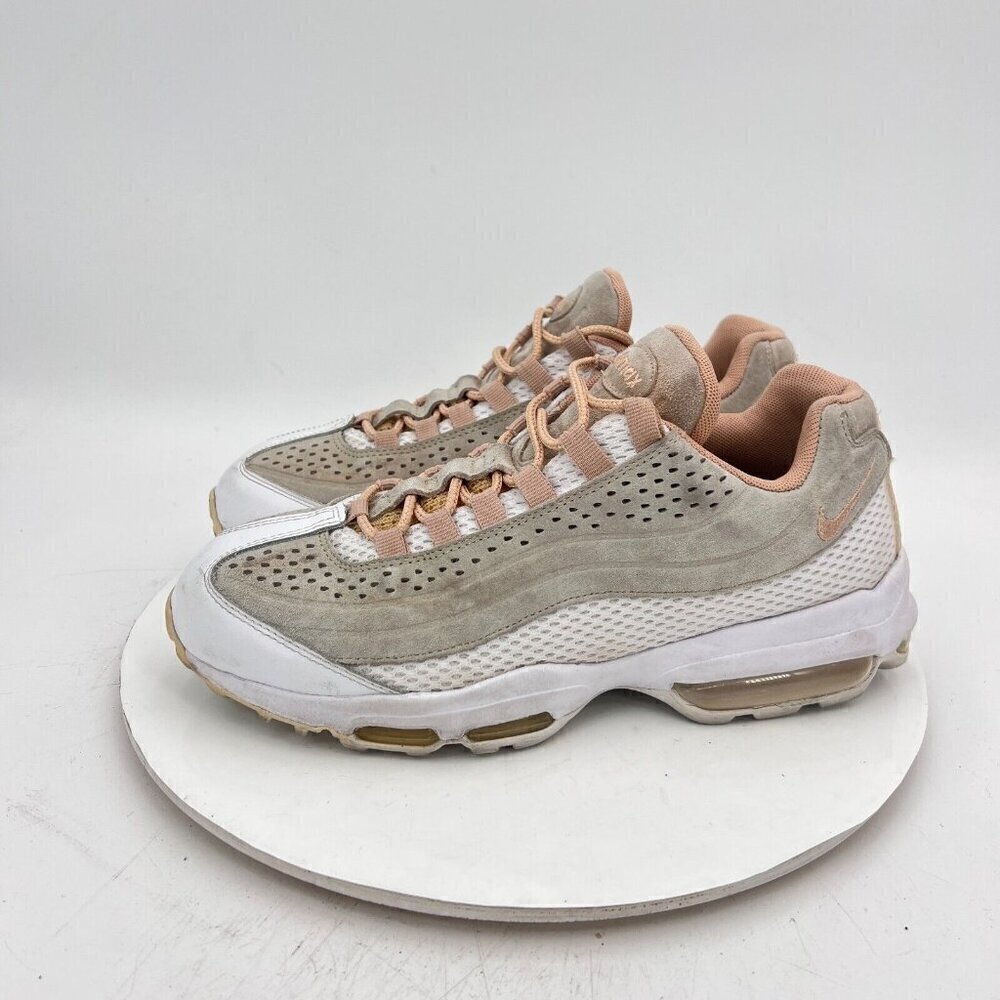 Nike Air Max 95 Men Size 8 AO2438-200 Peach Vachetta Tan White Training Shoes